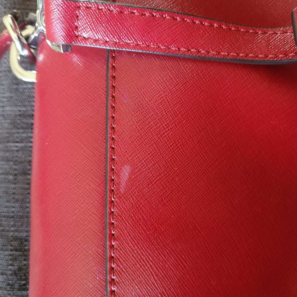 Michael Kors Red Women's Bag - Picture 3 of 16